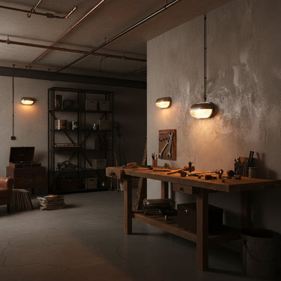 Hawstone Glass Outdoor Light