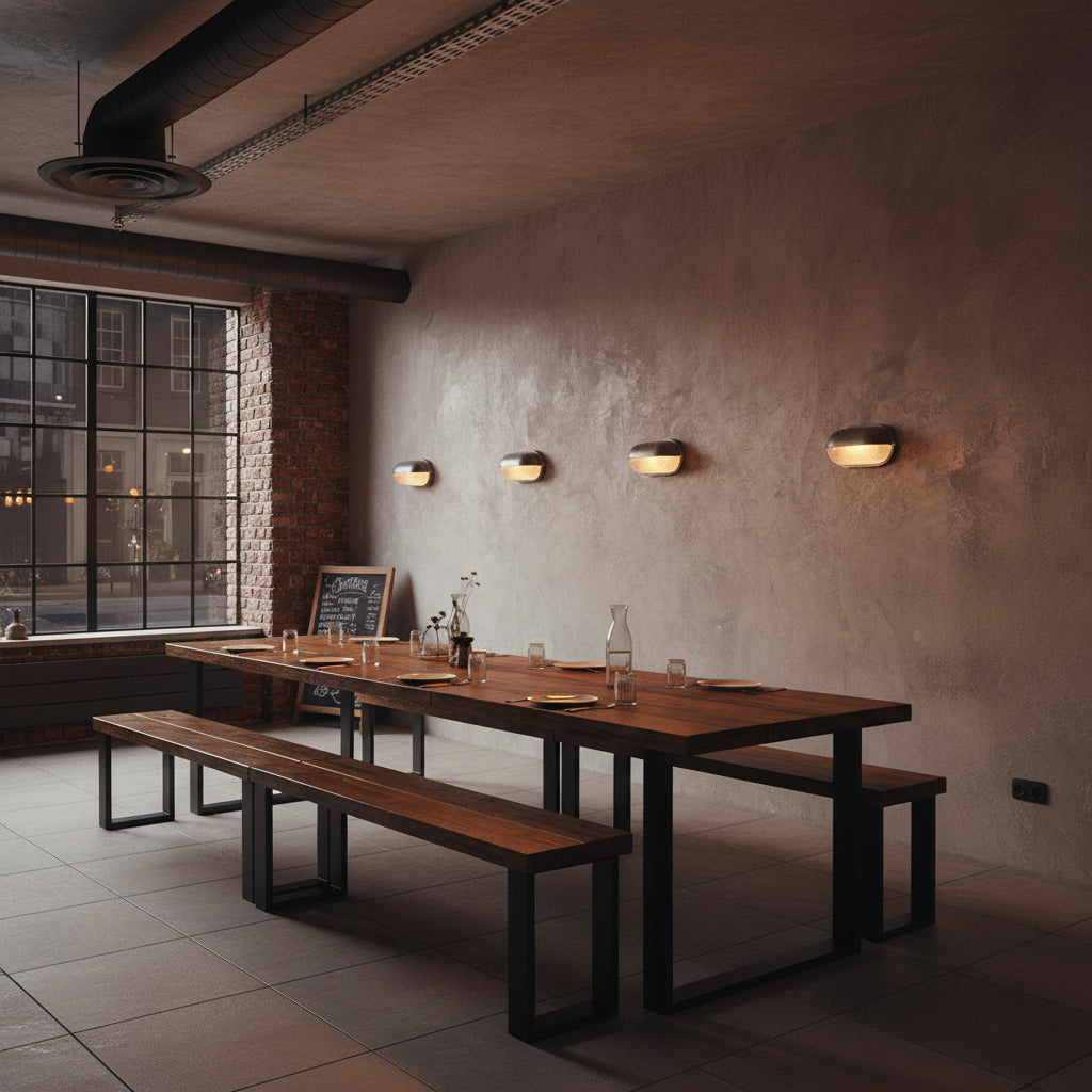Hawstone Glass Outdoor Light