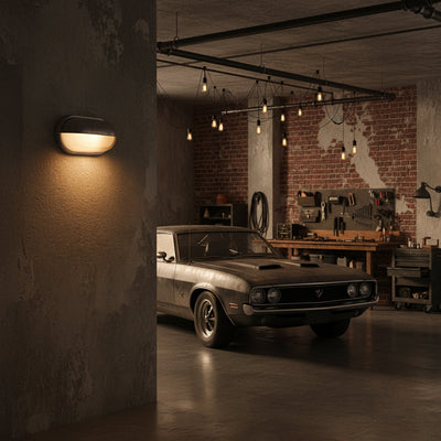 Hawstone Glass Outdoor Light