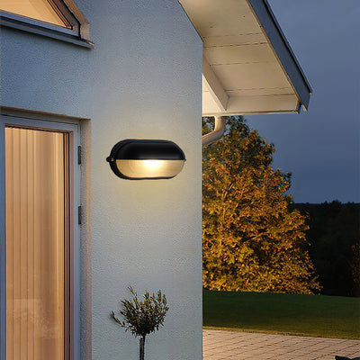 Hawstone Glass Outdoor Light