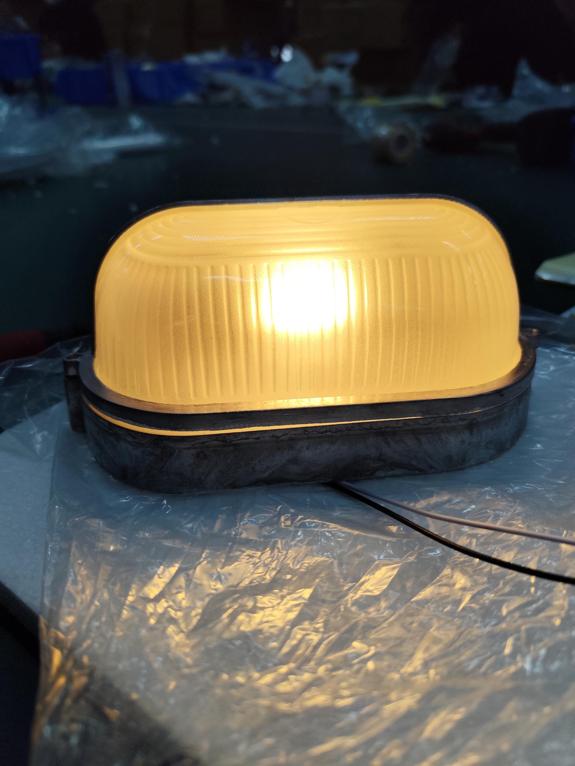Hawstone Glass Outdoor Light