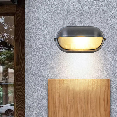 Hawstone Glass Outdoor Light