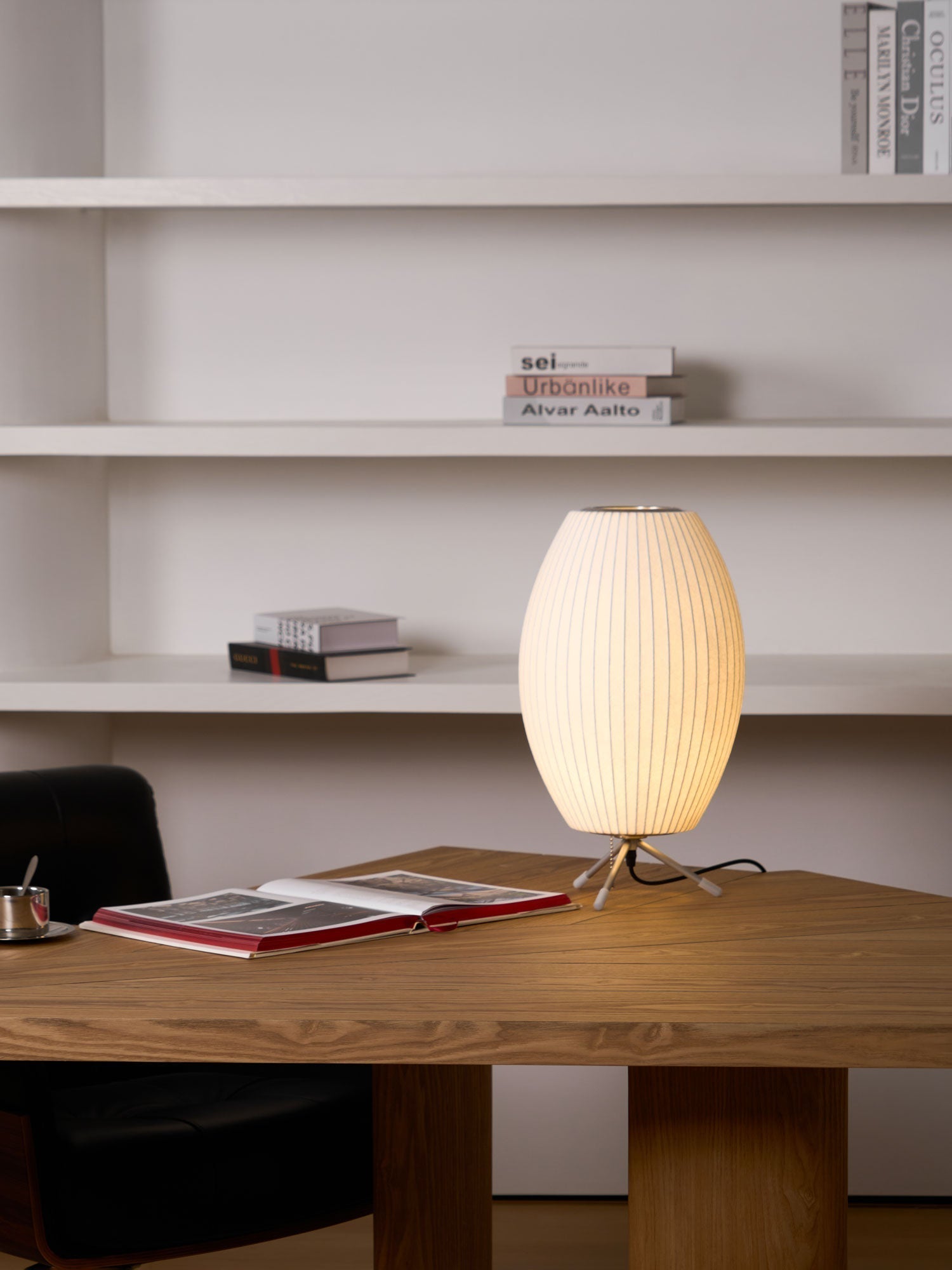 Rostix Steel Minimalist Table Lamp