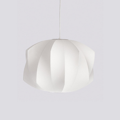 Bis Silk & Steel Pendant Lamp