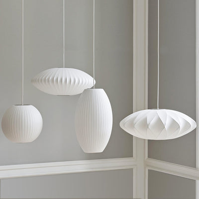 Bis Silk & Steel Pendant Lamp
