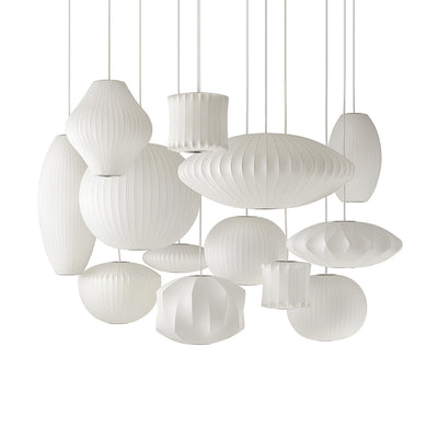 Bis Silk & Steel Pendant Lamp