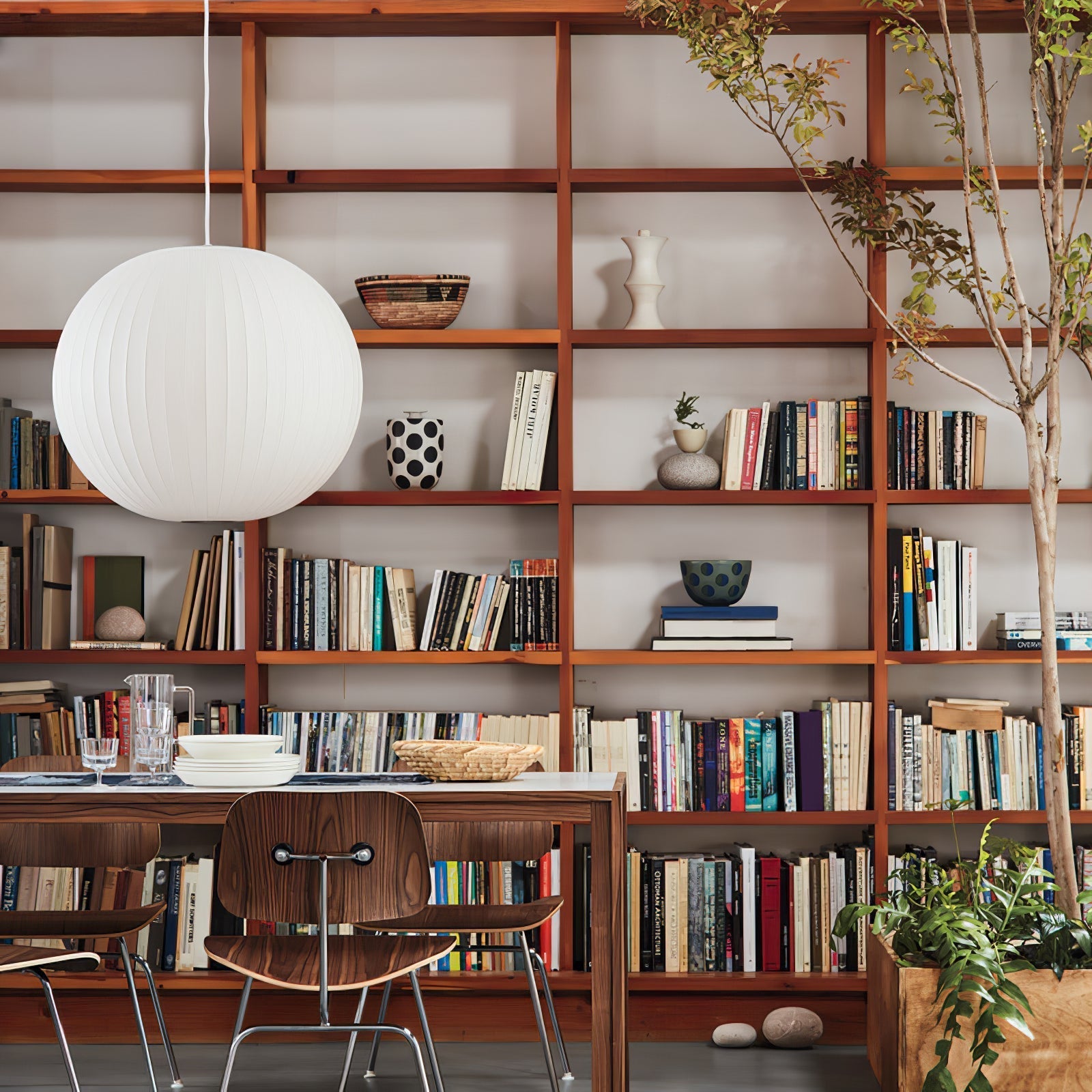 Bis Silk & Steel Pendant Lamp