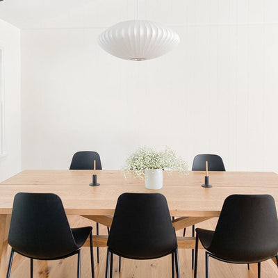 Bis Silk & Steel Pendant Lamp