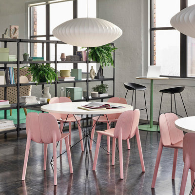 Bis Silk & Steel Pendant Lamp