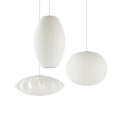 Bis Silk & Steel Pendant Lamp