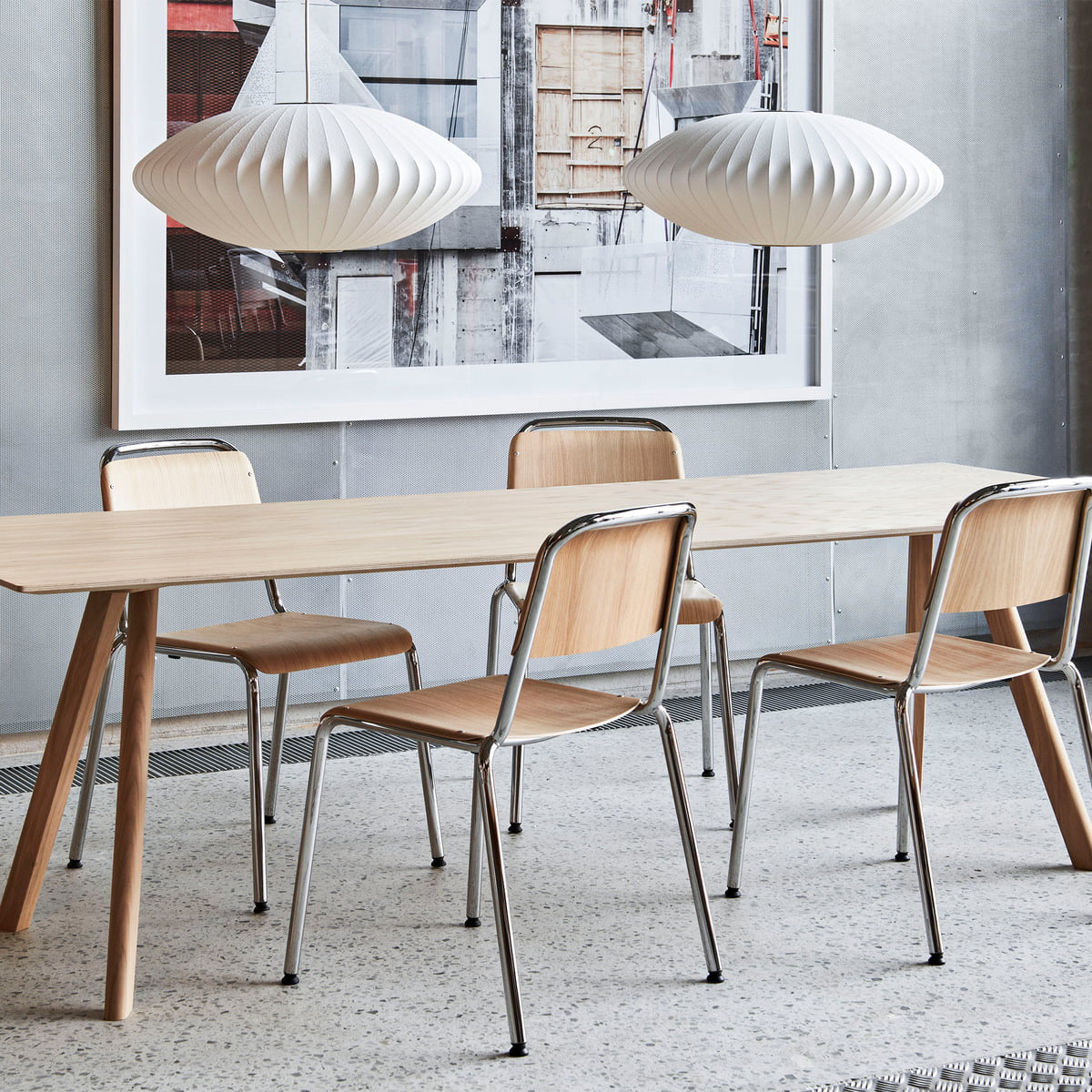 Bis Silk & Steel Pendant Lamp