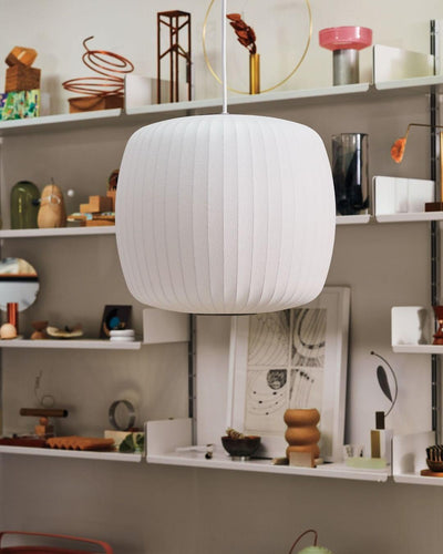 Bis Silk & Steel Pendant Lamp