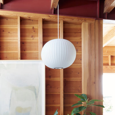 Bis Silk & Steel Pendant Lamp