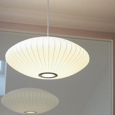Bis Silk & Steel Pendant Lamp