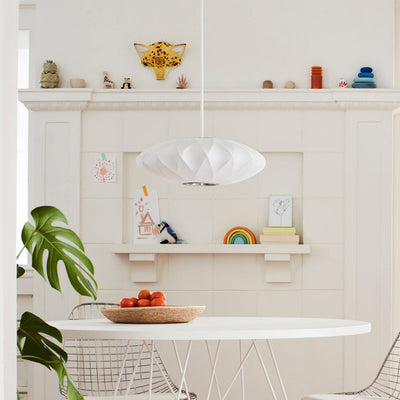 Bis Silk & Steel Pendant Lamp