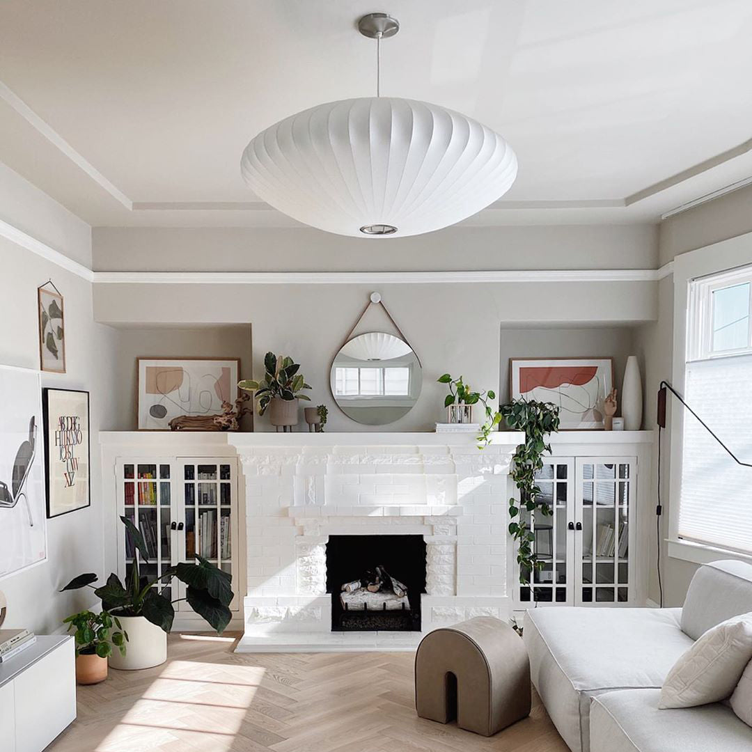 Bis Silk & Steel Pendant Lamp
