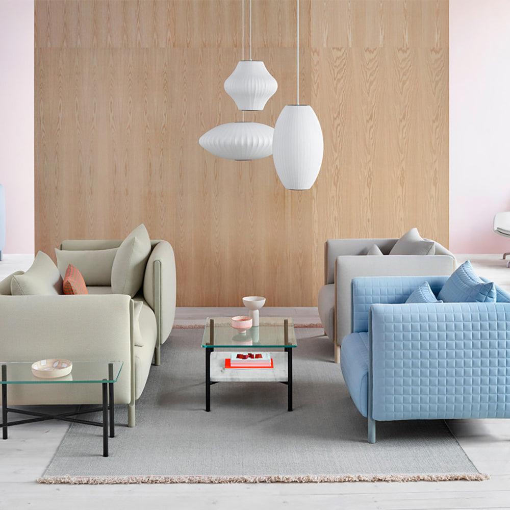 Bis Silk & Steel Pendant Lamp