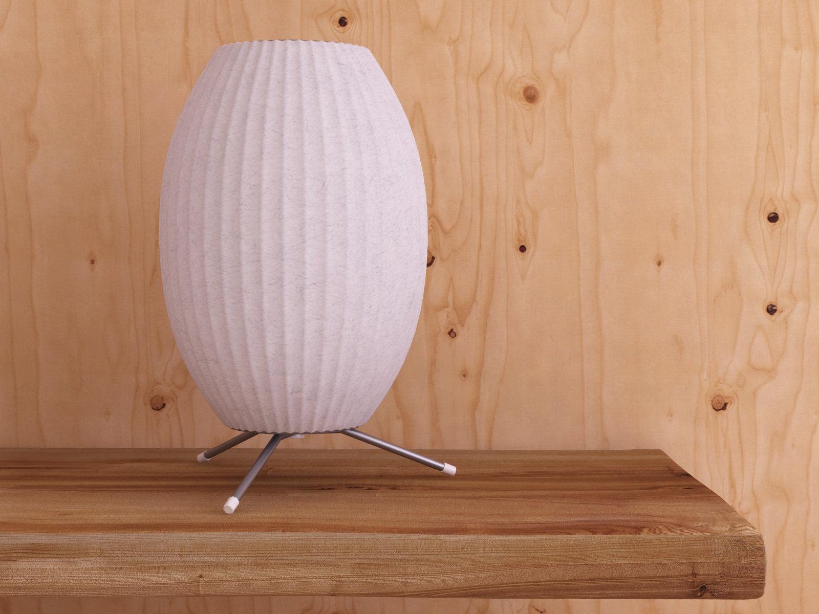Rostix Steel Minimalist Table Lamp