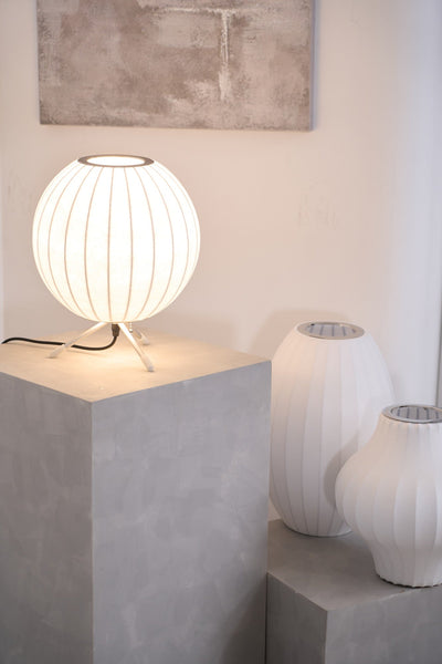 Rostix Steel Minimalist Table Lamp