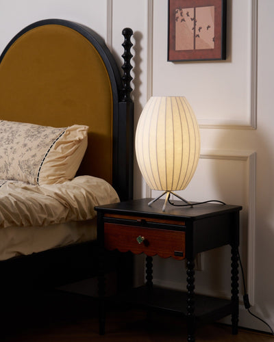 Rostix Steel Minimalist Table Lamp