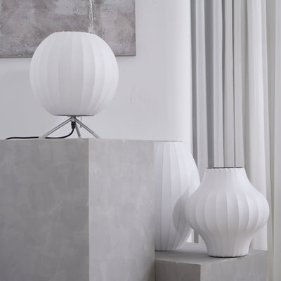 Rostix Steel Minimalist Table Lamp