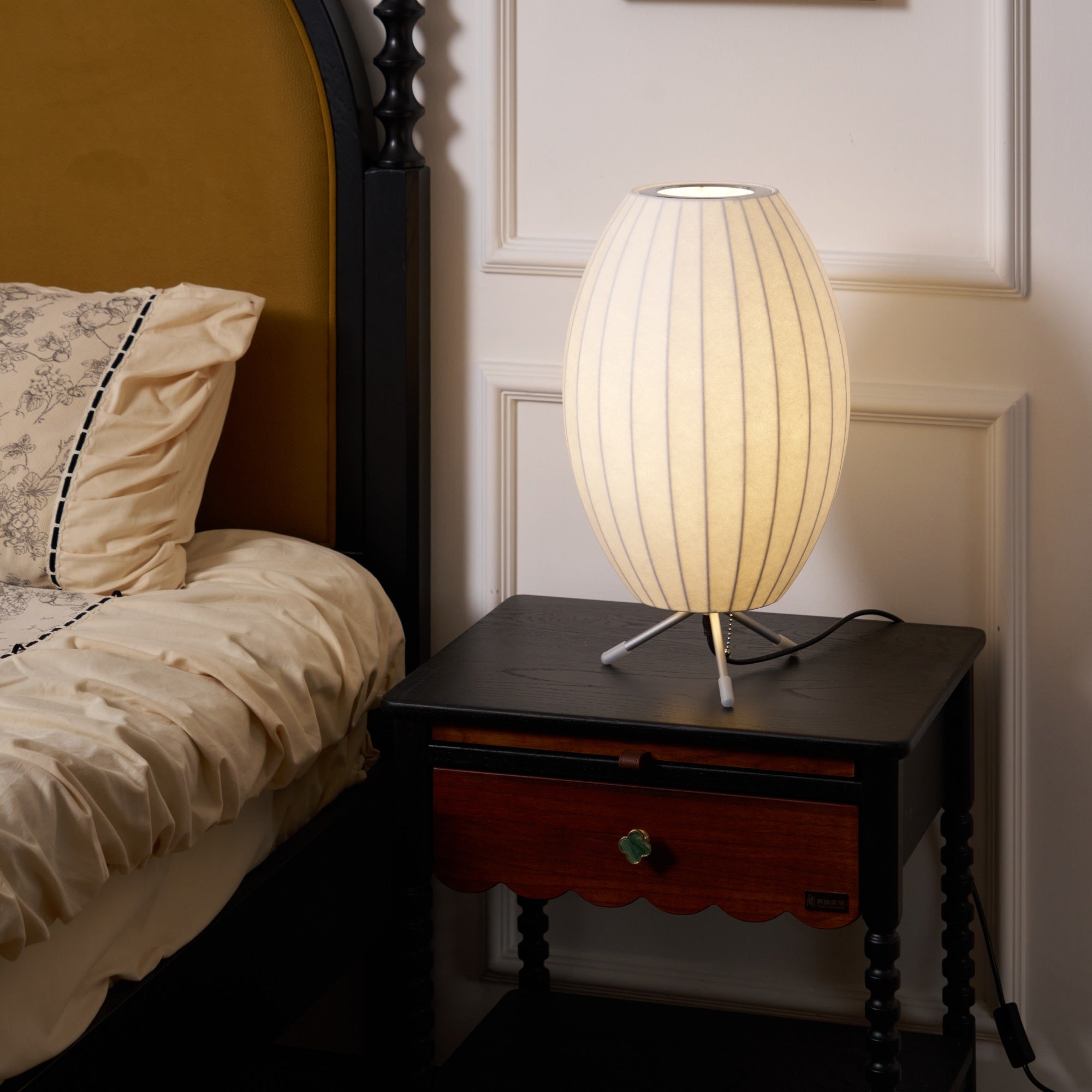 Rostix Steel Minimalist Table Lamp