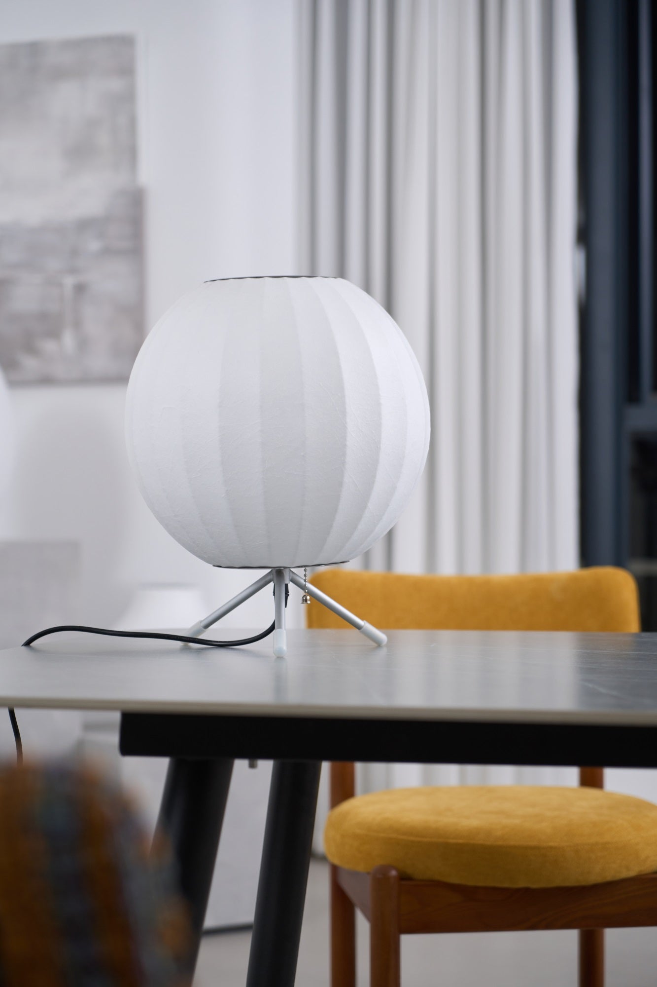 Rostix Steel Minimalist Table Lamp