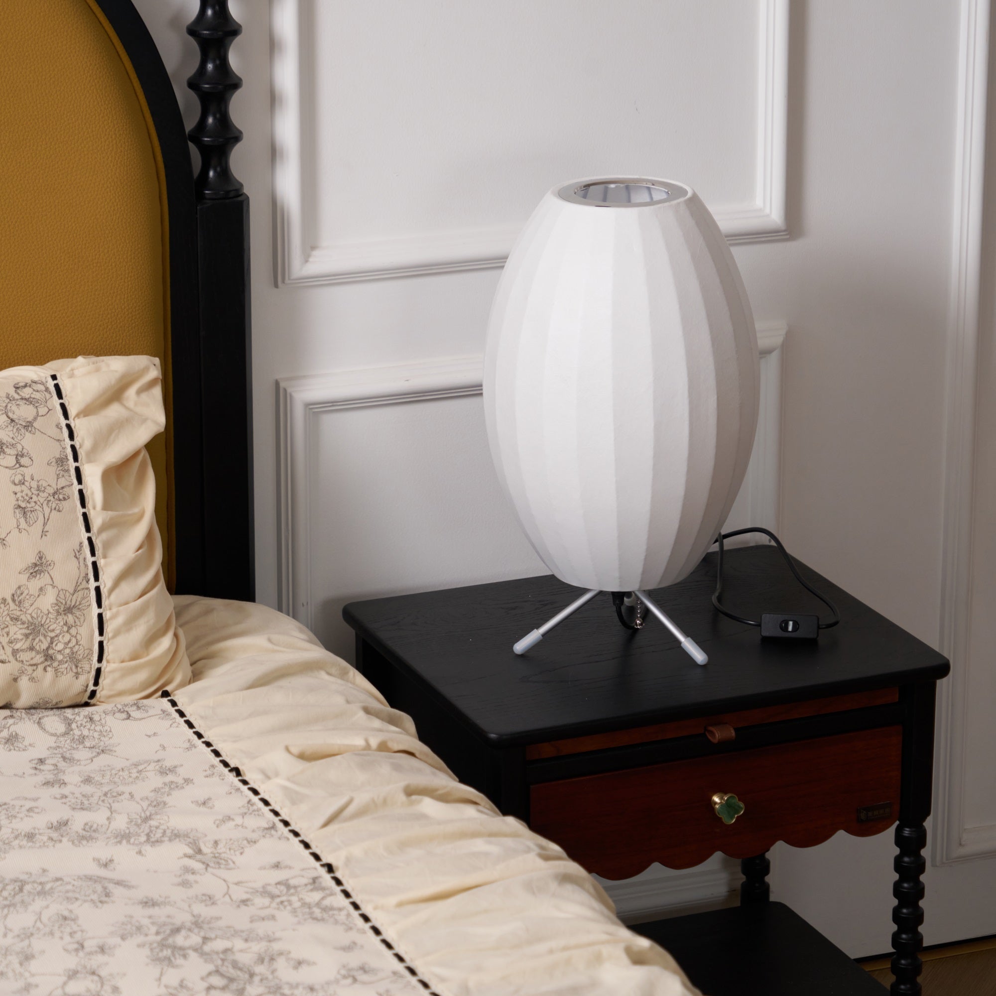 Rostix Steel Minimalist Table Lamp