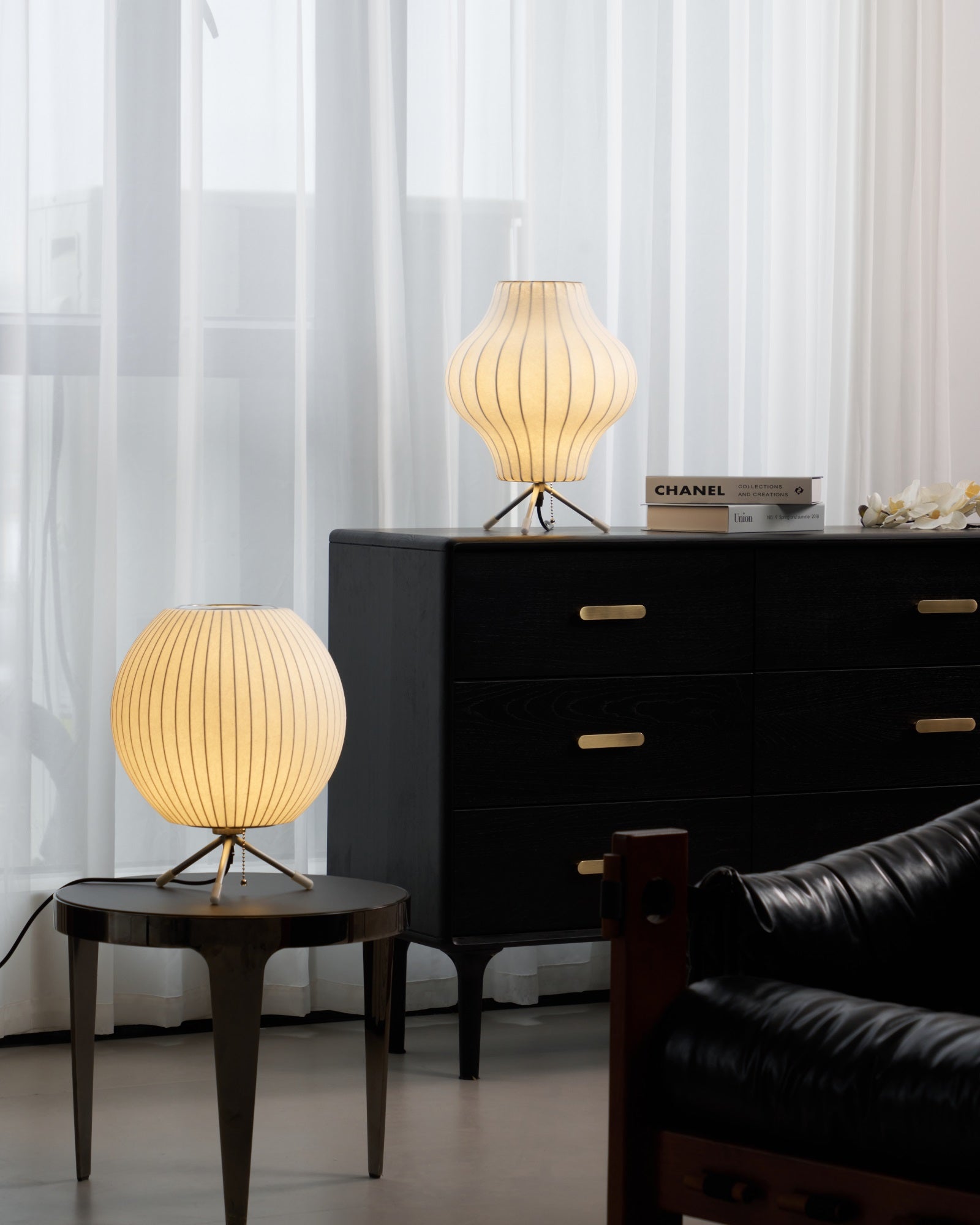 Rostix Steel Minimalist Table Lamp