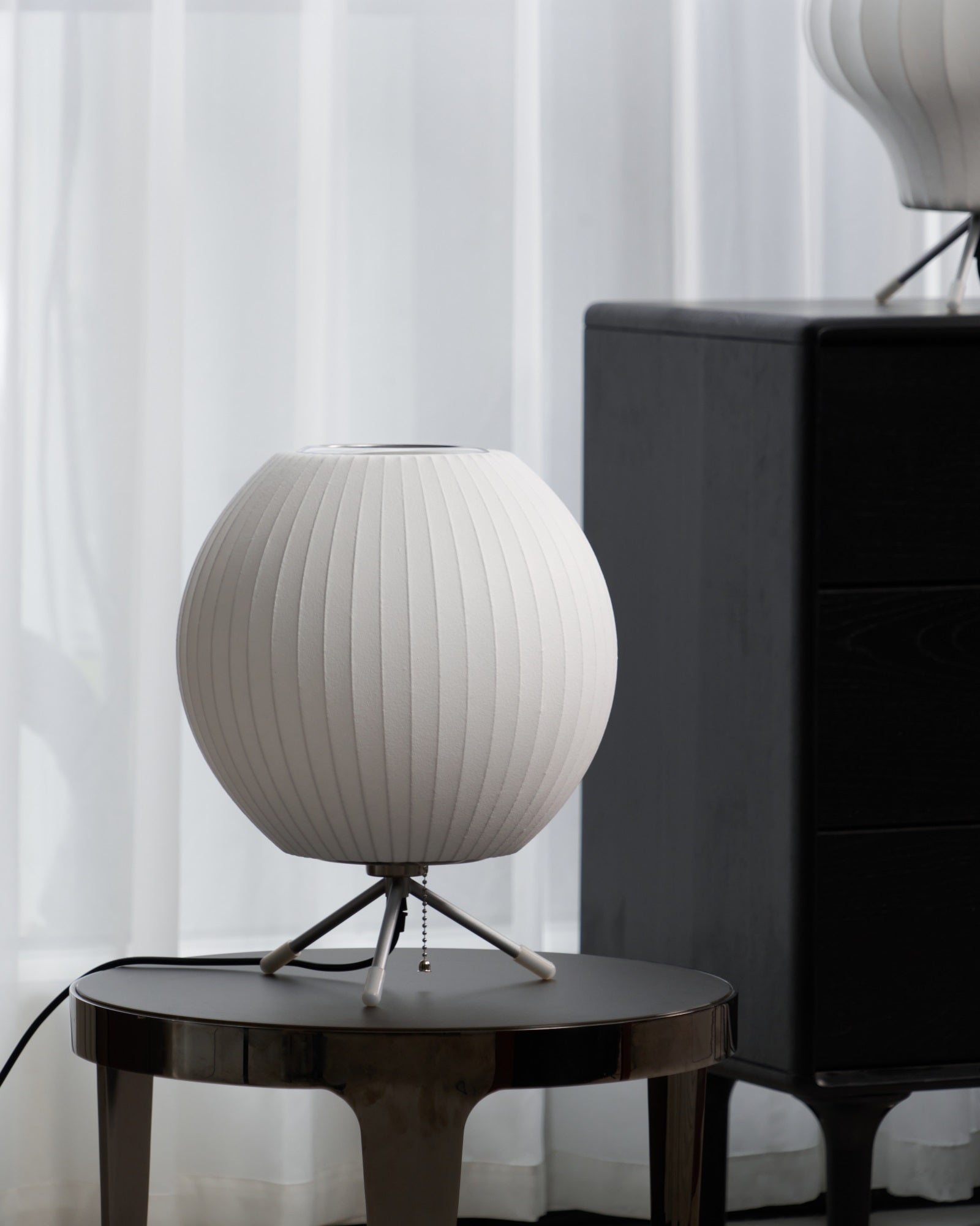 Rostix Steel Minimalist Table Lamp