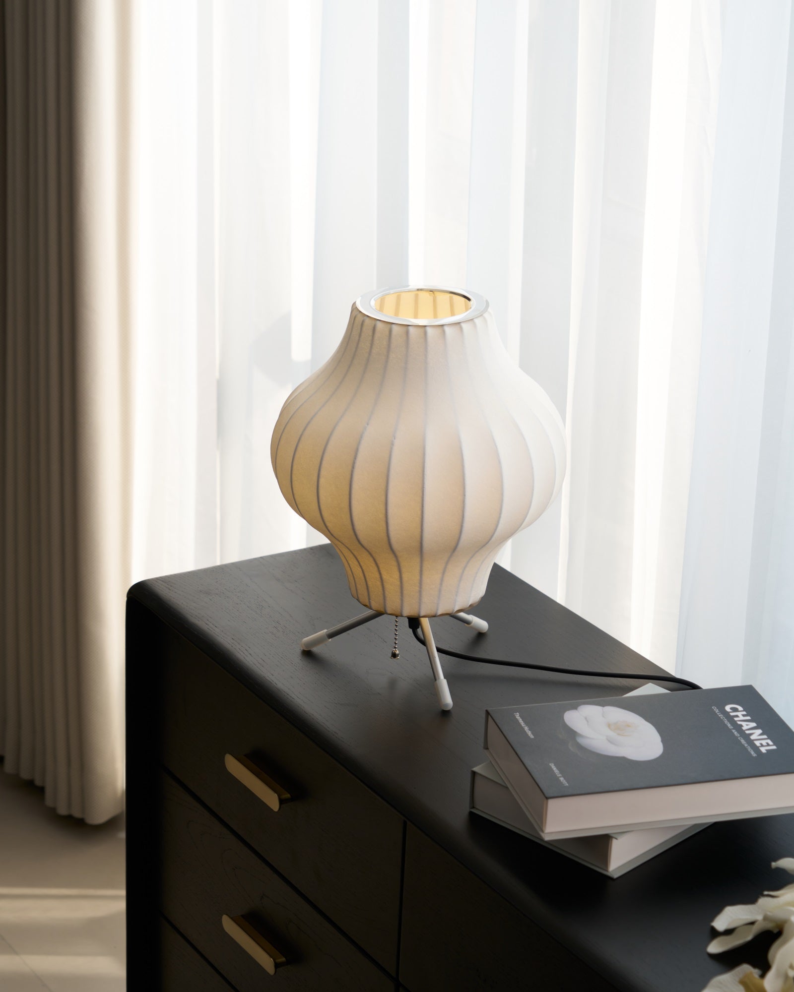 Rostix Steel Minimalist Table Lamp