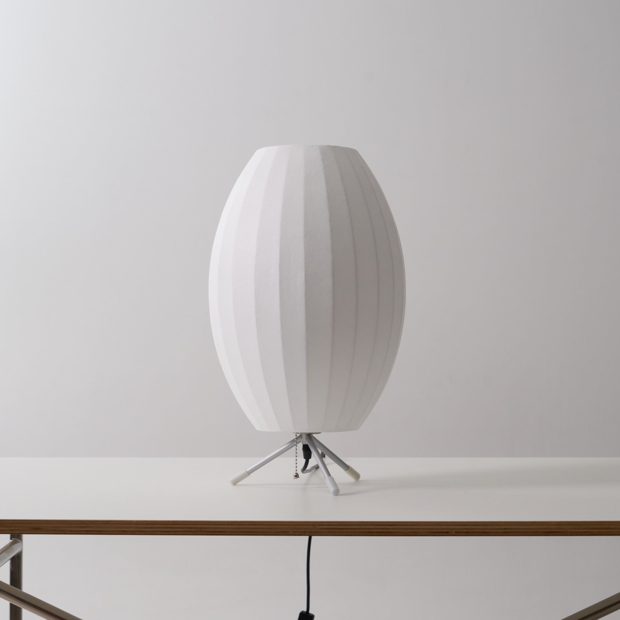 Rostix Steel Minimalist Table Lamp