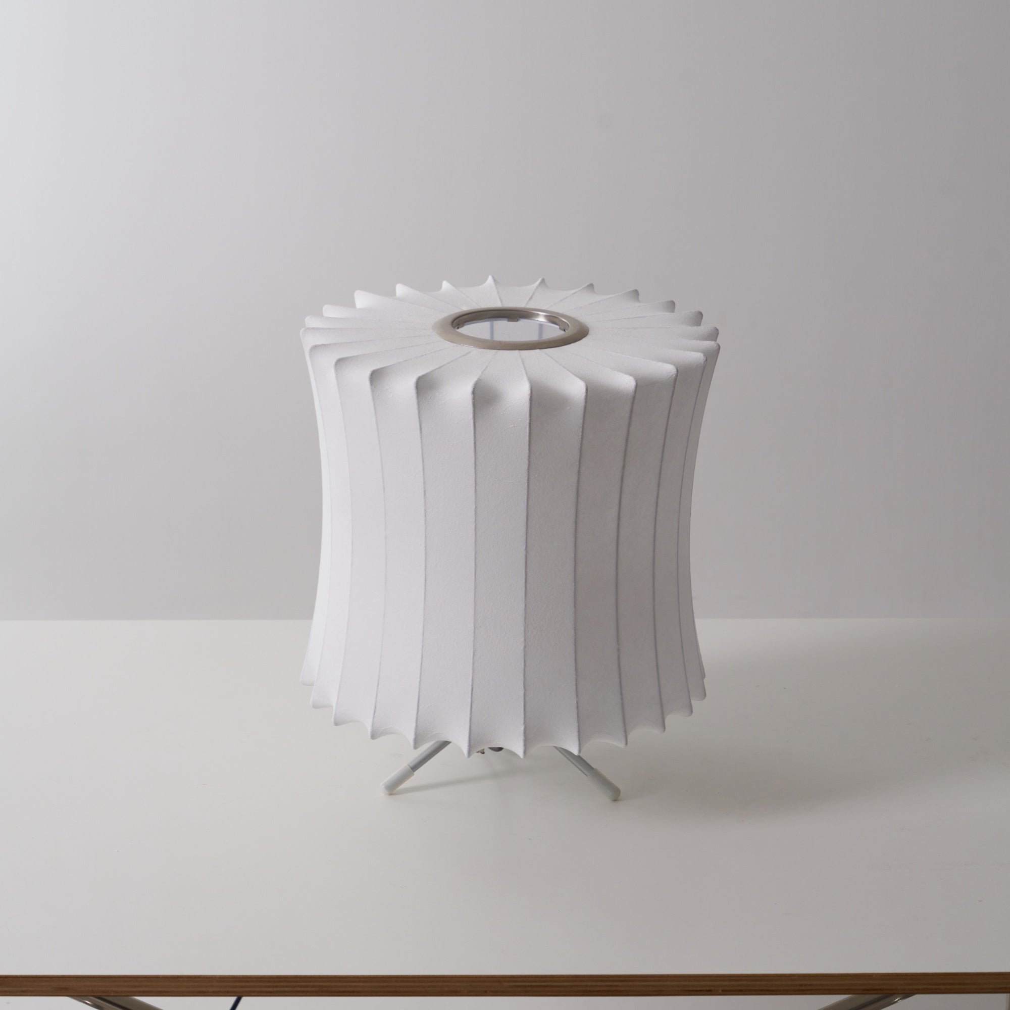 Rostix Steel Minimalist Table Lamp