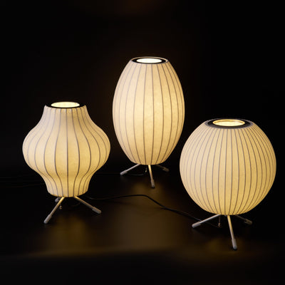 Rostix Steel Minimalist Table Lamp