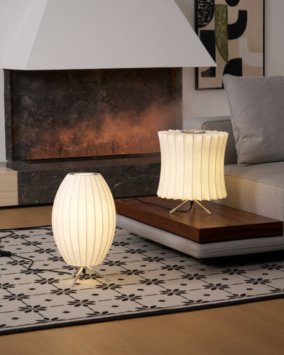 Rostix Steel Minimalist Table Lamp