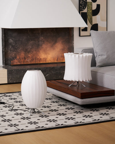 Rostix Steel Minimalist Table Lamp