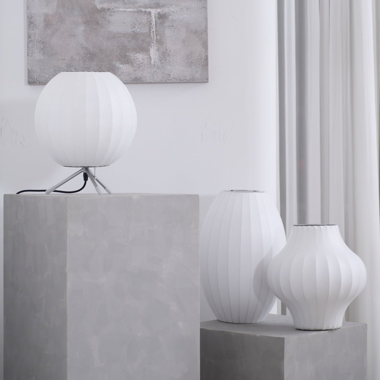 Rostix Steel Minimalist Table Lamp