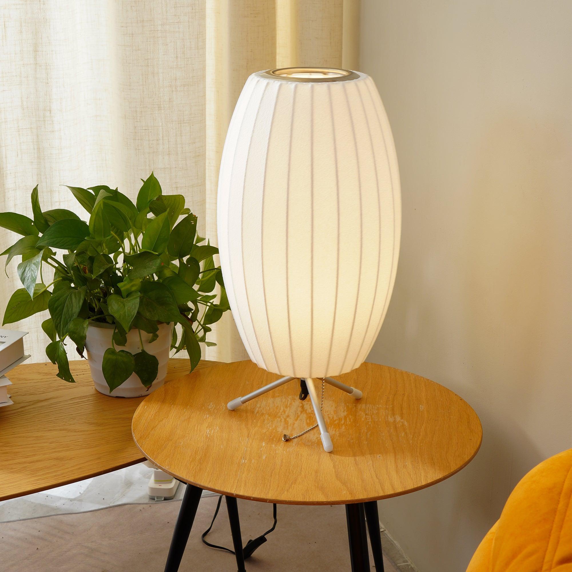 Rostix Steel Minimalist Table Lamp
