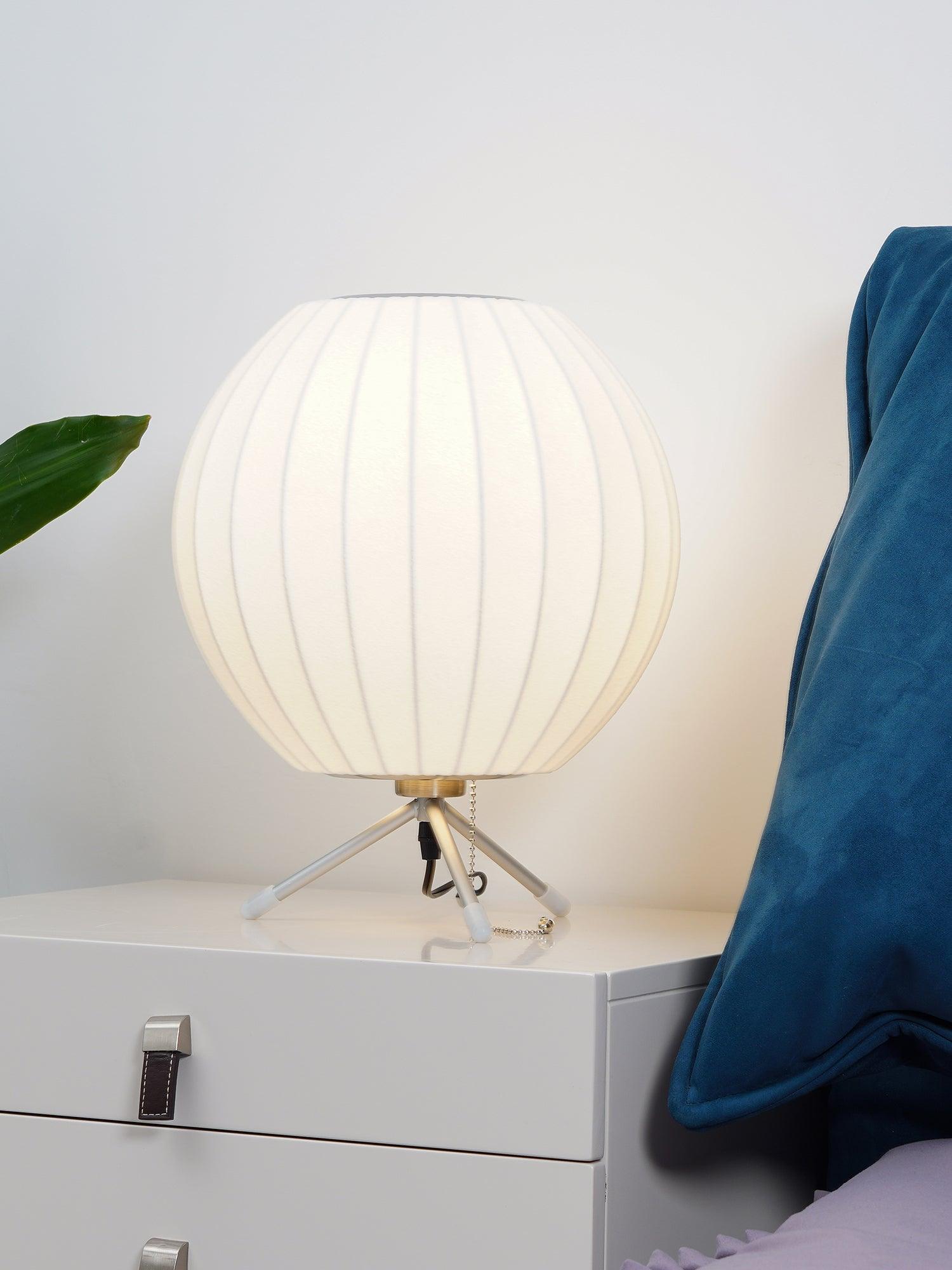 Rostix Steel Minimalist Table Lamp