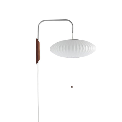 Lustra Wall Sconce Walnut Ball - Neutral Decor