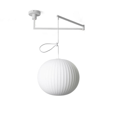 Bis Silk & Steel Pendant Lamp