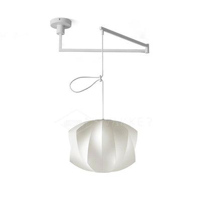 Bis Silk & Steel Pendant Lamp