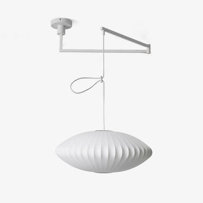 Bis Silk & Steel Pendant Lamp