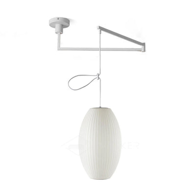 Bis Silk & Steel Pendant Lamp