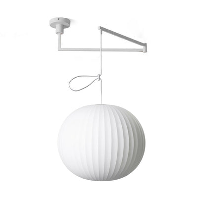 Bis Silk & Steel Pendant Lamp