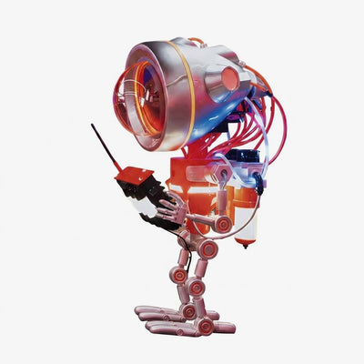 Lioraeon Scout Robot Sculpture