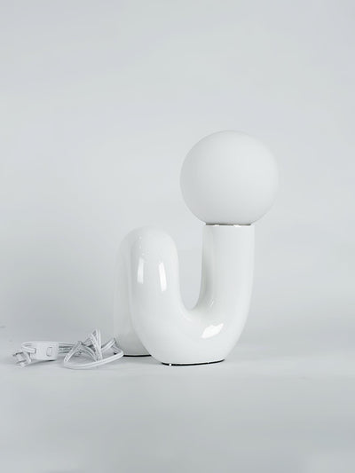 Soreeon Lamp Playful N Shape All White