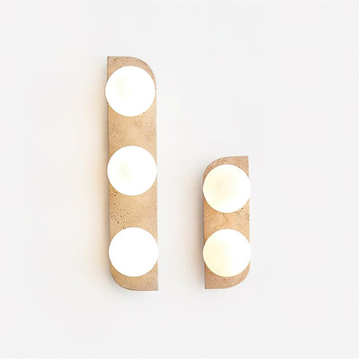 Ritta Travertine Wall Lamp - Neutral Decor