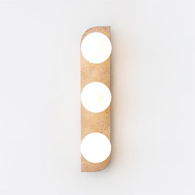 Ritta Travertine Wall Lamp - Neutral Decor