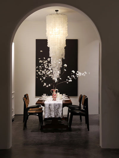 Eloryra Cascading Shell  Chandelier